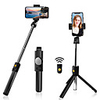 Baton à Selfie Bluetooth Extensible Longueur maximale 70 cm Pour Universel Android / iOS Universel