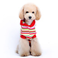 Belle Stripes Modèle classique pull avec capuche pour Animaux Chiens (Assorted Sizes)