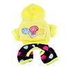 Belles Lollipop Motif pantalons chauds à quatre pattes avec capuche pour Animaux Chiens (Assorted Sizes)