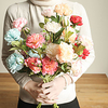 belles pivoines artificielles décor à la maison simulation de fleurs affichage bouquet de mariée