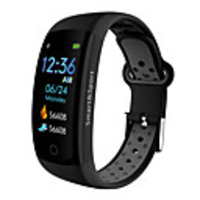 BoZhuo Q6-PRO Unisexe Bracelet à puce Android iOS Bluetooth Imperméable Moniteur de Fréquence Cardiaque Mesure de la pression sanguine Calories brulées Enregistrement de l