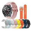 Bracelet de montre connectée pour Samsung Samsung Galaxy 1 pcs Bracelet Sport Silicone Remplacement Sangle de Poignet pour Montre Galaxy 3 45 mm Montre Galaxy 3 41 mm 20 mm 22 mm miniinthebox