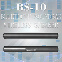 BS-10 Caisson de Graves Enceinte Sans Fil Bluetooth Carte TF Portable Haut-parleur Pour Ordinateur portable Téléphone portable miniinthebox