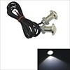 Carking™ 12V 1.5W 23MM Slim Auto Car LED Eagle Eye DayTime Running Light Reverse Lamp Bulb-White Light