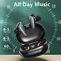 CARKIRA S15 Casque TWS True Wireless Bluetooth5.0 Stereo Avec Microphone Avec contrôle du volume LA CHAÎNE HI-FI Avec boîte de recharge Téléphone portable