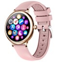 CF80 Femme Montre Connectée Bluetooth Moniteur de Fréquence Cardiaque Mesure de la pression sanguine Calories brulées Contrôle des Fichiers Médias Santé Chronomètre Podomètre Rappel d