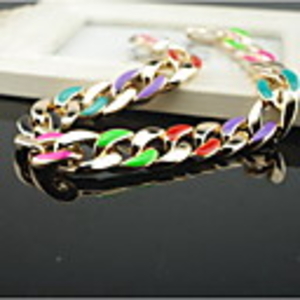 Circle Chain européenne multicolore d