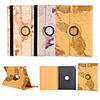 Coque Pour Apple iPad 4/3/2 / iPad (2018) / iPad (2017) Rotation 360° / Avec Support / Origami Coque Intégrale Paysage faux cuir