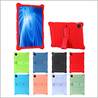 Coque Pour Apple iPad 5 (2017) 9, 7 pouces / iPad 6 (2018) 9, 7 pouces / iPad 7 (2019) 10, 2 pouces Antichoc / Avec Support Coque Couleur Pleine Silicone