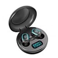 Écouteurs intra-auriculaires hifi sans fil a10 tws bluetooth 5.0 avec boîtier de charge numérique à commande tactile véritables écouteurs de sport sans fil