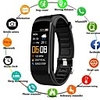 écran couleur sport bracelet podomètre en silicone surveillance de la santé de la fréquence cardiaque télécommande selfie bracelet intelligent