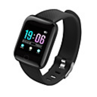 D13 Unisexe Bracelet à puce Android iOS Bluetooth Elégant Sportif Imperméable Moniteur de Fréquence Cardiaque Mesure de la pression sanguine Podomètre Rappel d