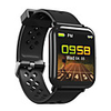 DM06 Unisexe Montre Connectée Android iOS Bluetooth Elégant Sportif Imperméable Moniteur de Fréquence Cardiaque Mesure de la pression sanguine ECG PPG Chronomètre Podomètre Rappel d