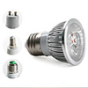 e27/e14/gu10 3-led 270lm 6000k naturelle ampoule blanche tache lumineuse (85-265v)