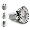 e27/e14/gu10 3-led 270lm 6000k naturelle ampoule blanche tache lumineuse (85-265v)