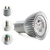 e27/e14/gu10 3w 270Lm 3000K chaude ampoule blanche tache lumineuse led (85-265v)