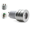 e27/gu10 1-LED 200lm 6000k naturelle ampoule blanche tache lumineuse (85-265v)