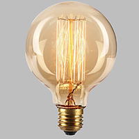 ecolight e27 40w 3700k ampoule Edison ampoule à incandescence industrielle rétro loft blanc chaud (ac220 ~ 265v) miniinthebox