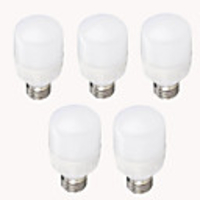 EXUP 5pcs 7 W Ampoules Ma s LED 700-750 lm E26 / E27 T 12 Perles LED SMD 2835 Décorative Blanc Chaud Blanc Froid 220-240 V / 5 pièces / RoHs / ERP / LVD
