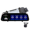 F800 1080p HD DVR de voiture 170 Degrés Grand angle CMOS 10 pouce IPS Dash Cam avec Vision nocturne / Mode Parking / Enregistrement en Boucle Enregistreur de voiture