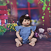 FeelWind 22 pouce Poupées Reborn Bébés Fille Baby Doll Reborn Enfant / Adolescent Silicone complet avec vêtements et accessoires pour les cadeaux d
