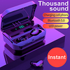 G12 Casque TWS True Wireless Bluetooth5.0 Stereo Avec boîte de recharge Voyage et divertissement
