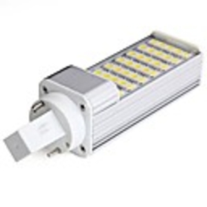 G24 6W 35x5050SMD 580lm LED à lumière blanche de maïs d