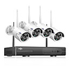 Hiseeu H.265 CCTV System POE NVR kit 8ch 4MP waterproof POE IP camera bullet Home Security camera system outdoor low lux onvif Hiseeu 20 mp Caméra IP Extérieur Soutien