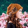hiver Bonnet et personnalité de la mode à manches bouchon de tête une femme Xuan