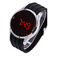 Homme Montre de Sport Montre Digitale Numérique Silikon Noir Digitale Numérique dames Charme - Jaune Rouge Bleu Un ans Autonomie de la batterie / Acier Inoxydable / SSUO 377