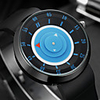 Homme Montre Quartz Silikon Noir Cool Analogique Rétro Vintage Simple Mode - Bleu Rose Noir / Argent Un ans Autonomie de la batterie
