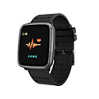 Indear K02 Montre Connectée Android iOS Bluetooth Elégant Sportif Imperméable Moniteur de Fréquence Cardiaque Mesure de la pression sanguine ECG PPG Podomètre Rappel d