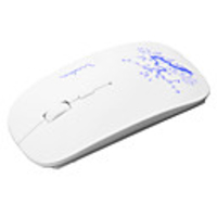 Indena 132 ultra-mince sans fil 2, 4 GHz 1600dpi silence de la souris