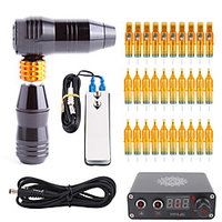 ITATOO Machine à tatouer Kit pour débutant - 1 pcs Machines de tatouage avec encres de tatouage,  Résistant,  Kits,  Multi Fonction Métal Alimentation Case Not Included Machine de tatouage de moteur