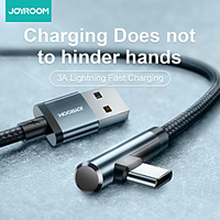 Joyroom Micro USB USB C Câble Charge Rapide 3 A 1.2m (4ft) Aluminium Nylon Pour Samsung Xiaomi Huawei Accessoire de Téléphone miniinthebox