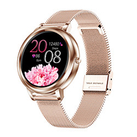 JSBP M4 Montre intelligente 1.09 pouce Smartwatch Montre Connectée Bluetooth Podomètre Rappel d