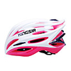 kingsir 23 évents eps pc rose blanc casque de vélo intégralement moulée (58-62cm)