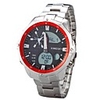 KingskyMen Multifunction Dual Time Zones Led Military Wrist Watch 30m Waterproof