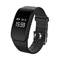 KUPENG A59 Unisexe Bracelet à puce Bluetooth Imperméable Mesure de la pression sanguine Ecran Tactile Calories brulées Longue Veille Podomètre Rappel d