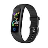 KUPENG S5 Unisexe Bracelet à puce Android iOS Bluetooth Sportif Imperméable Moniteur de Fréquence Cardiaque Mesure de la pression sanguine Ecran Tactile Podomètre Rappel d