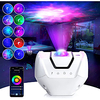 Lampe Projecteur Etoile Galaxie Projecteur Lumière Télécommandé Contrôle intelligent des applications Minuterie d