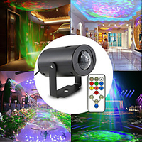 Lampe Projecteur Etoile Galaxie Projecteurocéan vague Couleurs dimmables Soirée Intérieur Vacances Plusieurs Couleurs miniinthebox