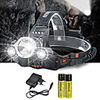 Lampes Frontales Phare Avant de Moto 10000 lm LED Émetteurs 4.0 Mode d