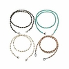 lanière de masque facial avec des clips perle lunettes de cou sangle de chaîne porte-masque perlé multi-fonctionnel