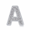 lettre anglaise or une broche broche mode femmes hommes nouvelle robe élégante de style de rue de luxe avec paquet (un or)