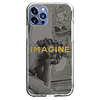 lettre cas pour apple iphone 12 iphone 11 iphone 12 pro max design unique étui de protection antichoc couverture arrière tpu