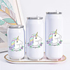 Licorne imprimer canettes thermo flacon gobelet thermos termo tasse à café bouteille d