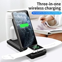 litbest 3 en 1 chargeurs sans fil kit de chargeur 3 en 1 chargeurs sans fil rohs miniinthebox