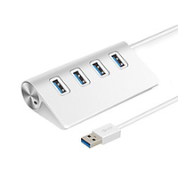 litbest 4 ports usb 3.0 hub en alliage d