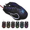LITBest A888B USB filaire Souris de jeu / souris ergonomique Multi-couleurs rétro-éclairé 5500 dpi 5 niveaux de DPI réglables 6 pcs Clés miniinthebox
